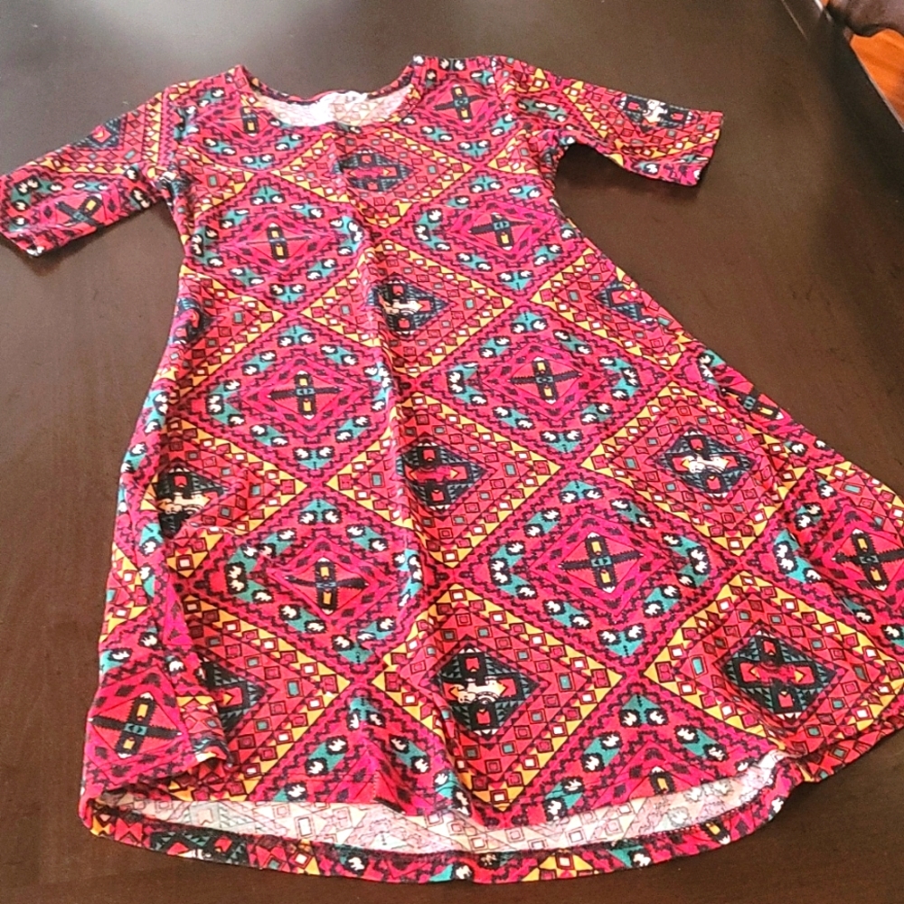 Youth Girls Lularoe Dress Size 7/8